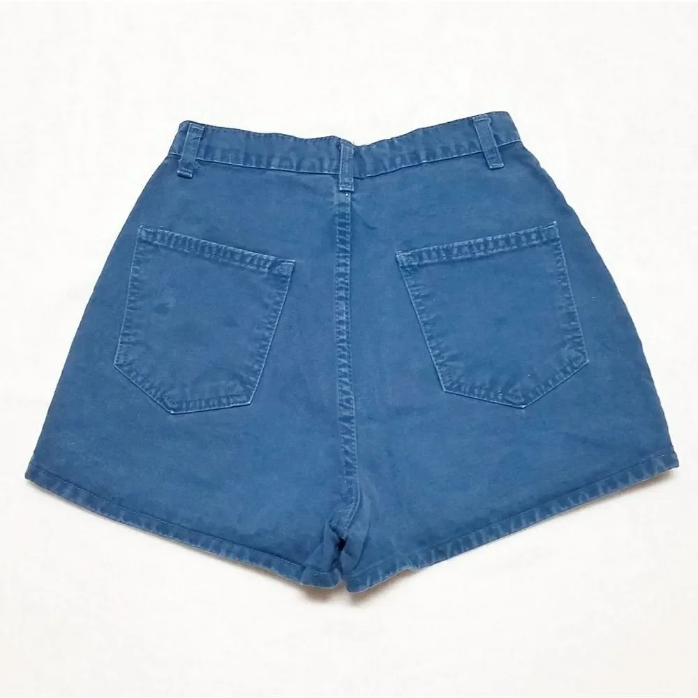 VINTAGE 80s Denim Republic Blue Daisy Duke Shorts